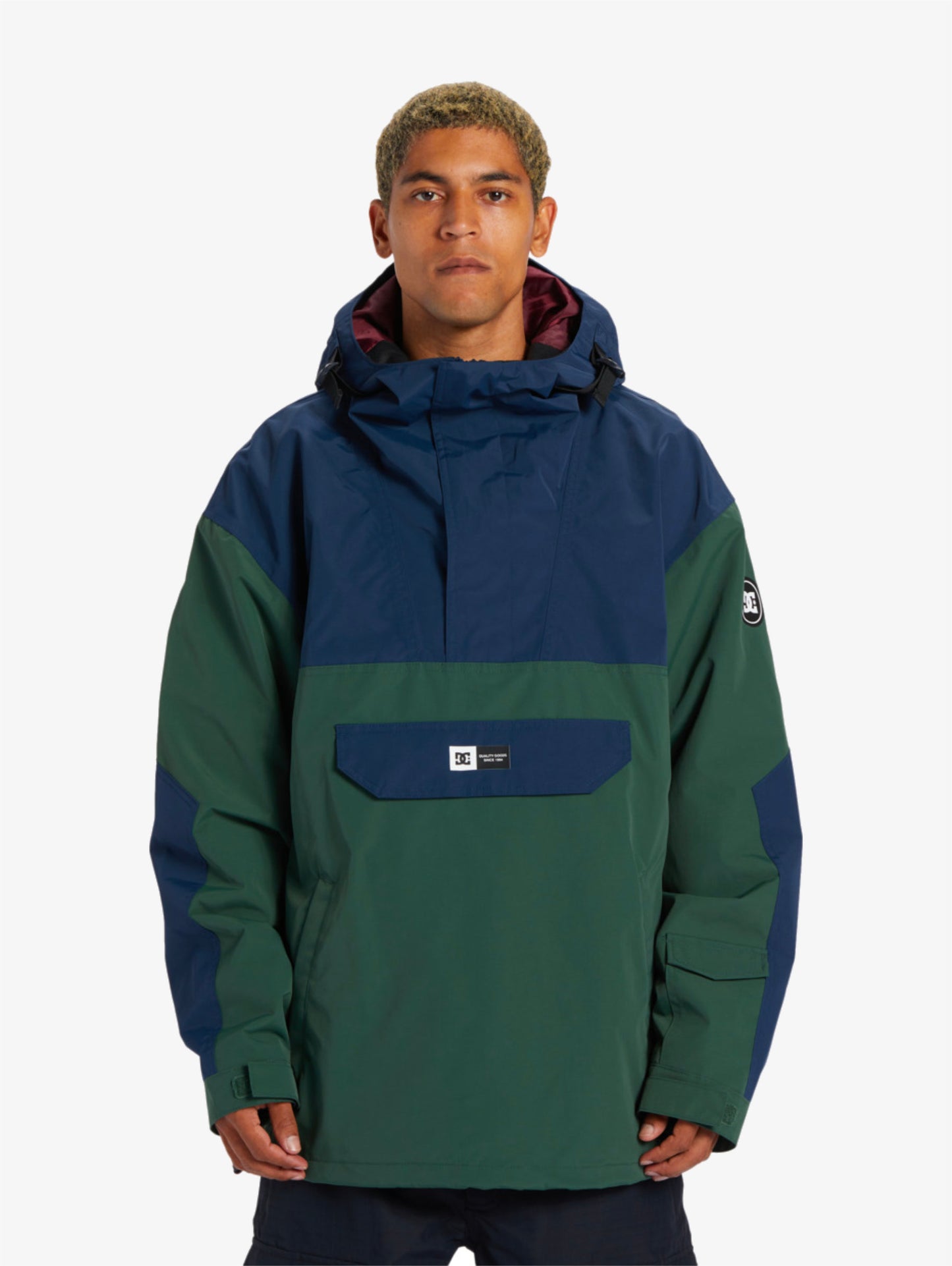 DC-43 men's snowboard jacket dress blue