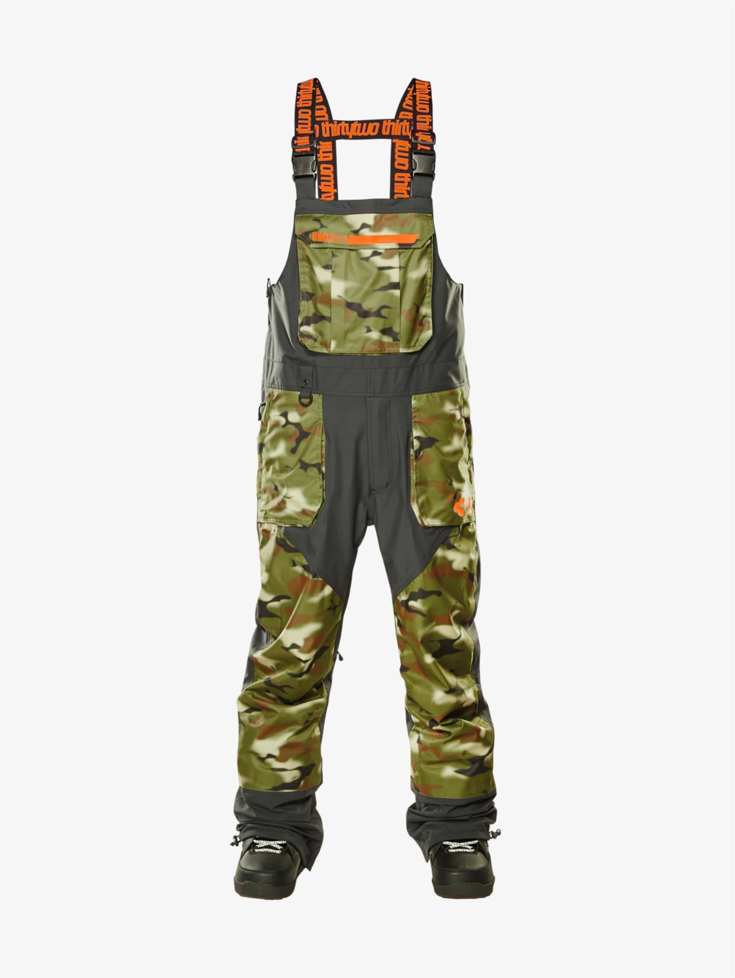 Basement snowboard Bib black / camo