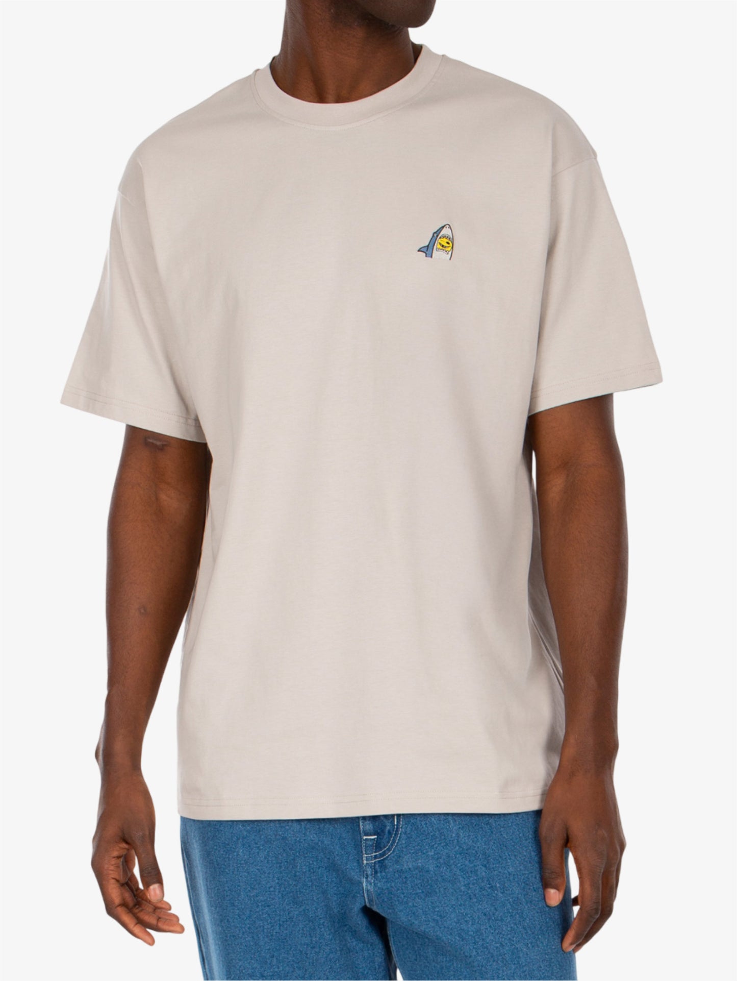 Iriedaily Shark Matter t-shirt Cloud Grey.