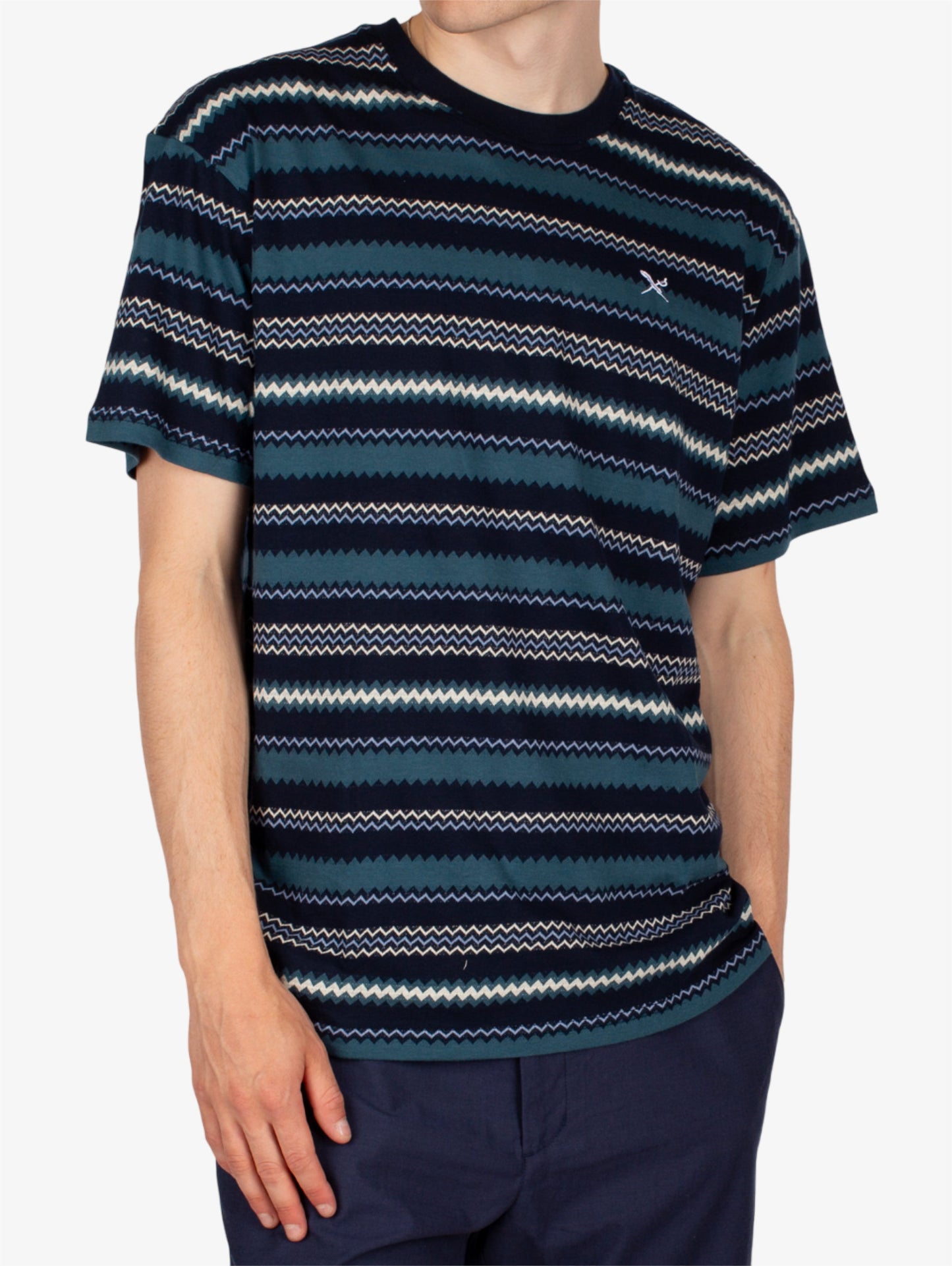 Iriedaily Lucio Tee t-shirt Navy.