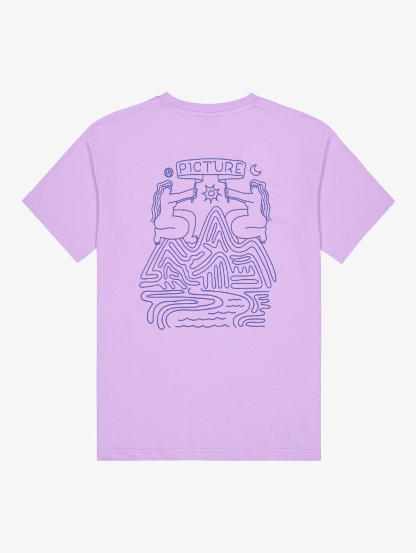 Terra Tee -t-shirt Sheer Lilac