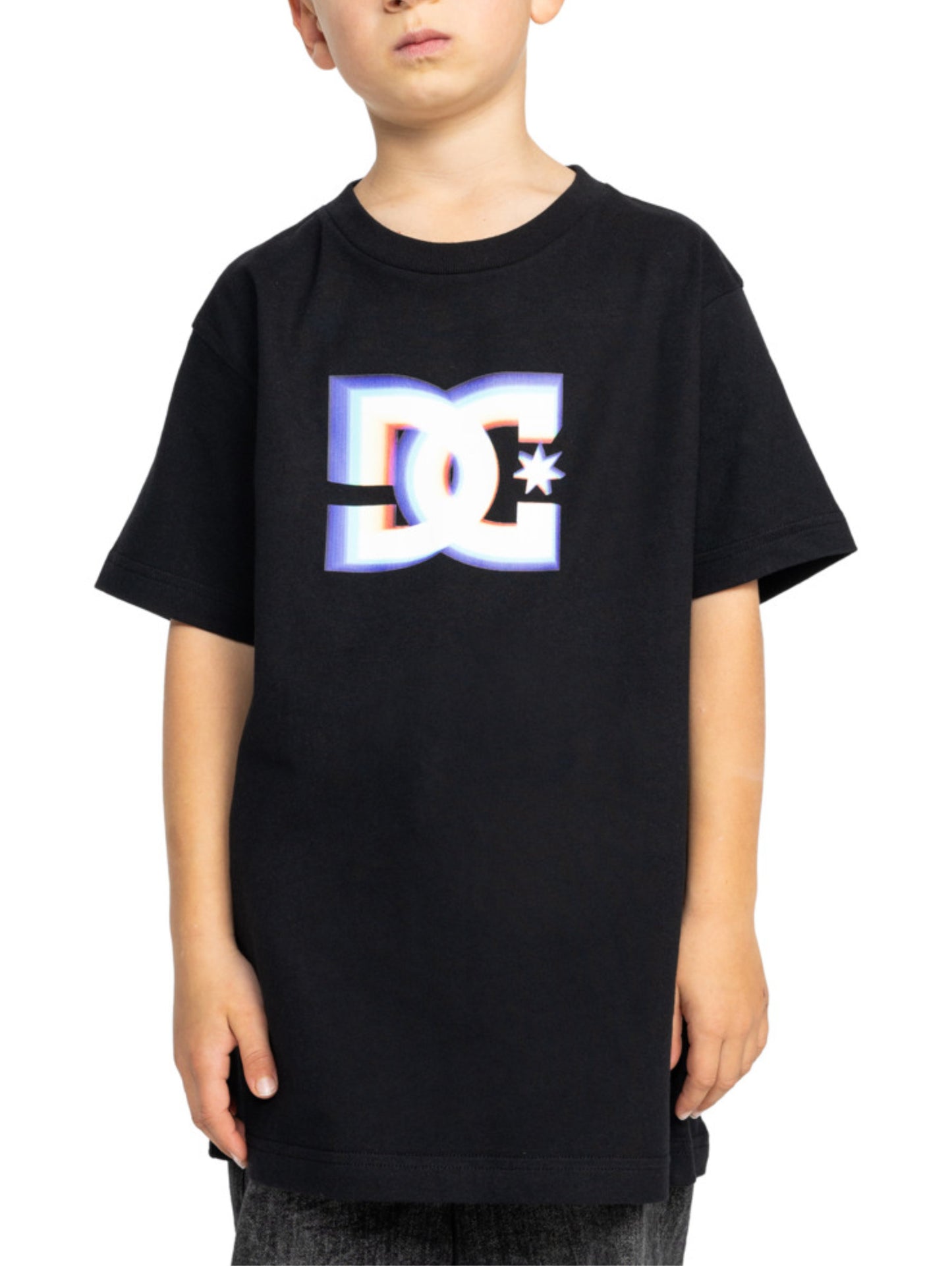 Tracer Star SS t-shirt bambino Black