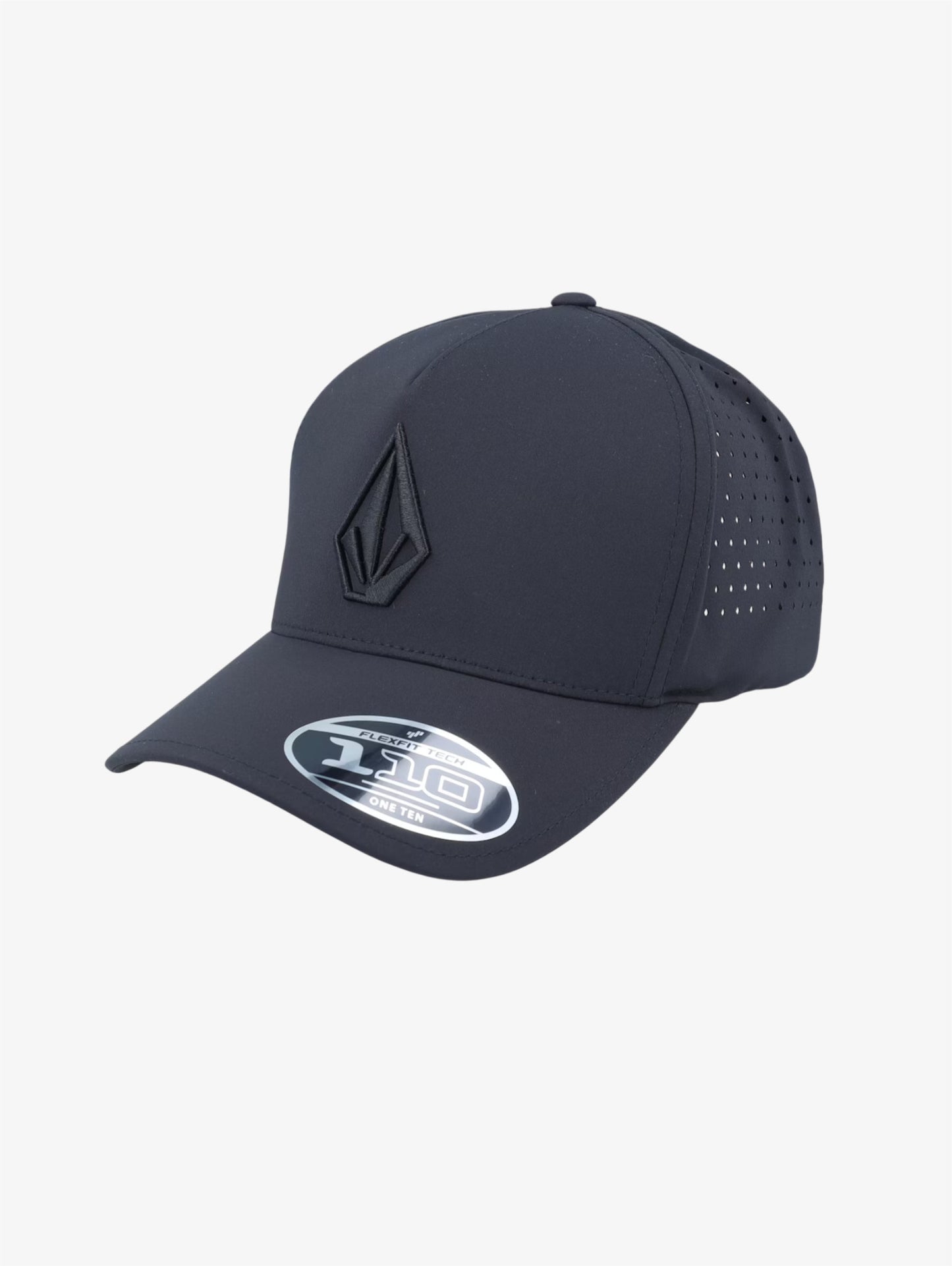Stone Vented ADJ Hat Black