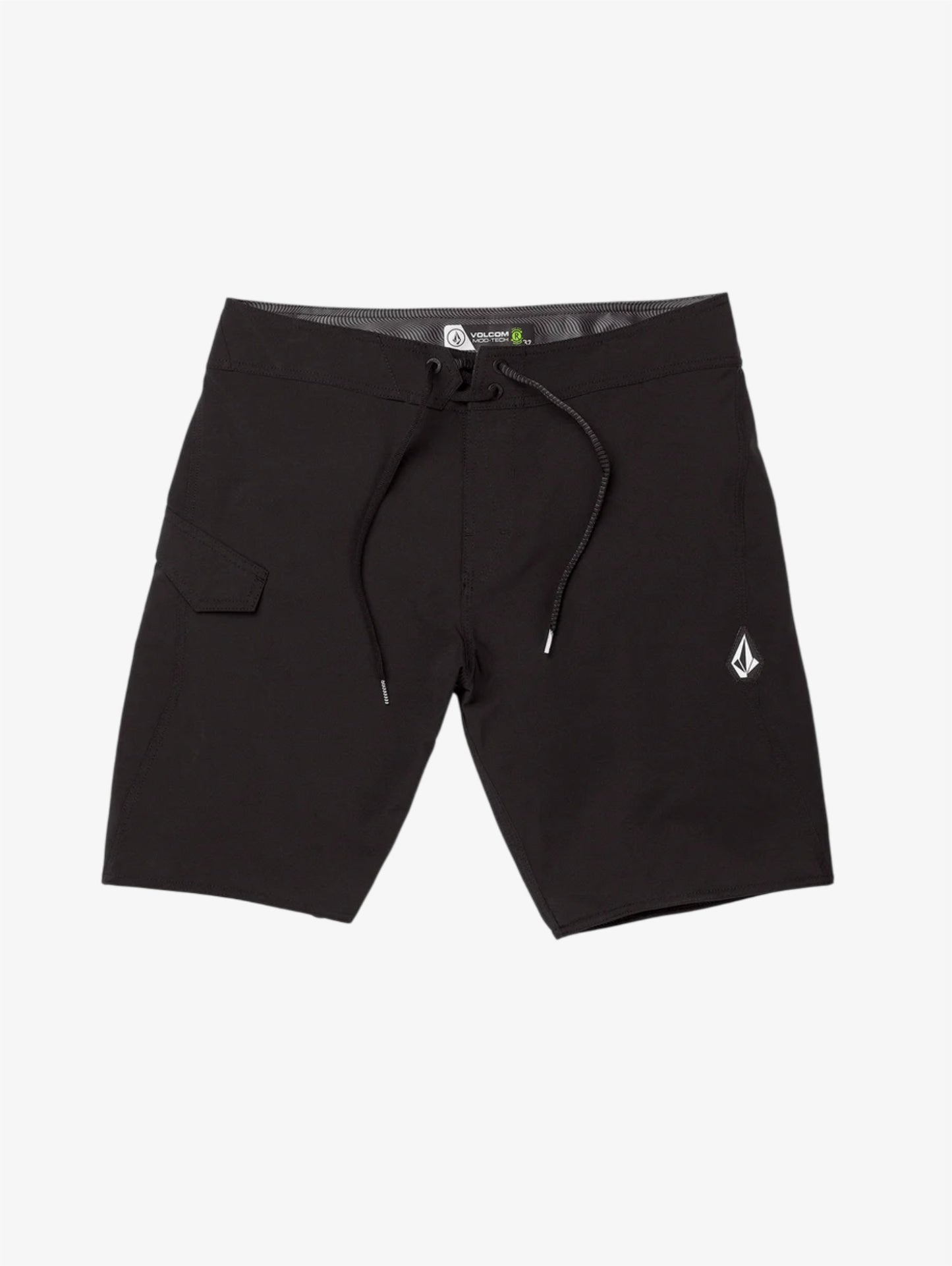 Lido Solid Mod 20"boardshort Black