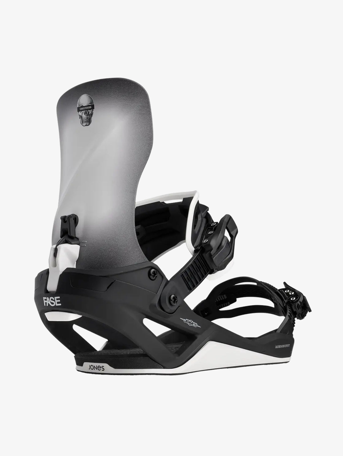 Mercury Fase snowboard bindings Black Surf Series
