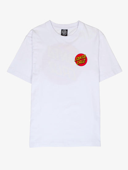 Classic Dot Chest Tee t-shirt white