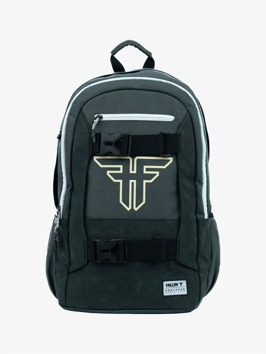 Board Backpack gray black zaino