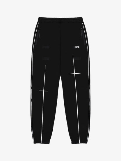 Tactical Reflective Sweatpants black pantaloni tuta