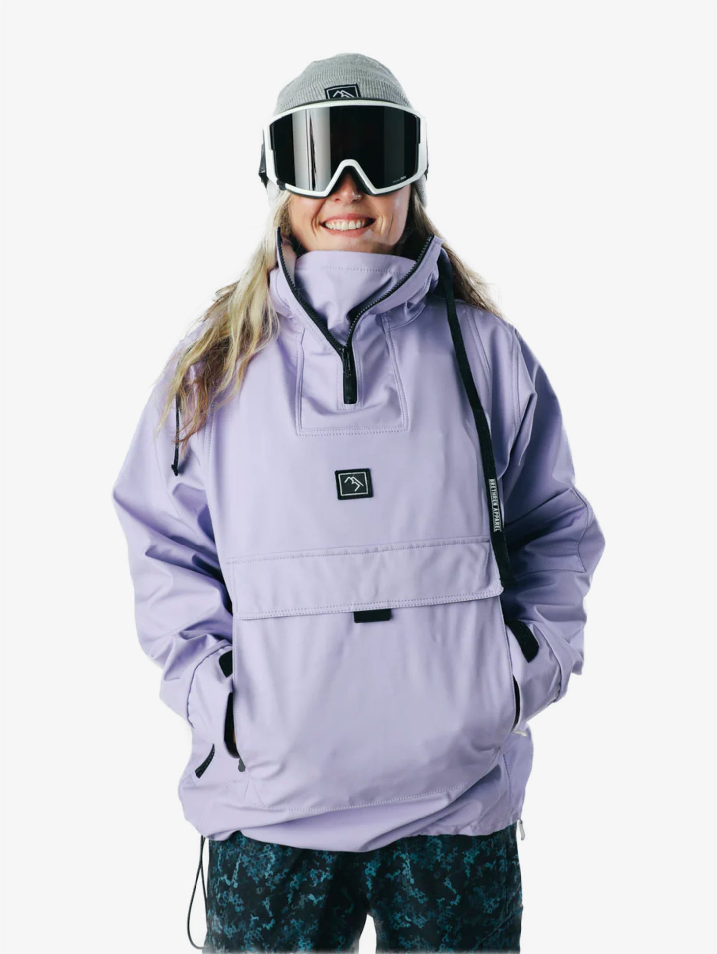 Access Anorak women's snowboard jacket lilac giacca