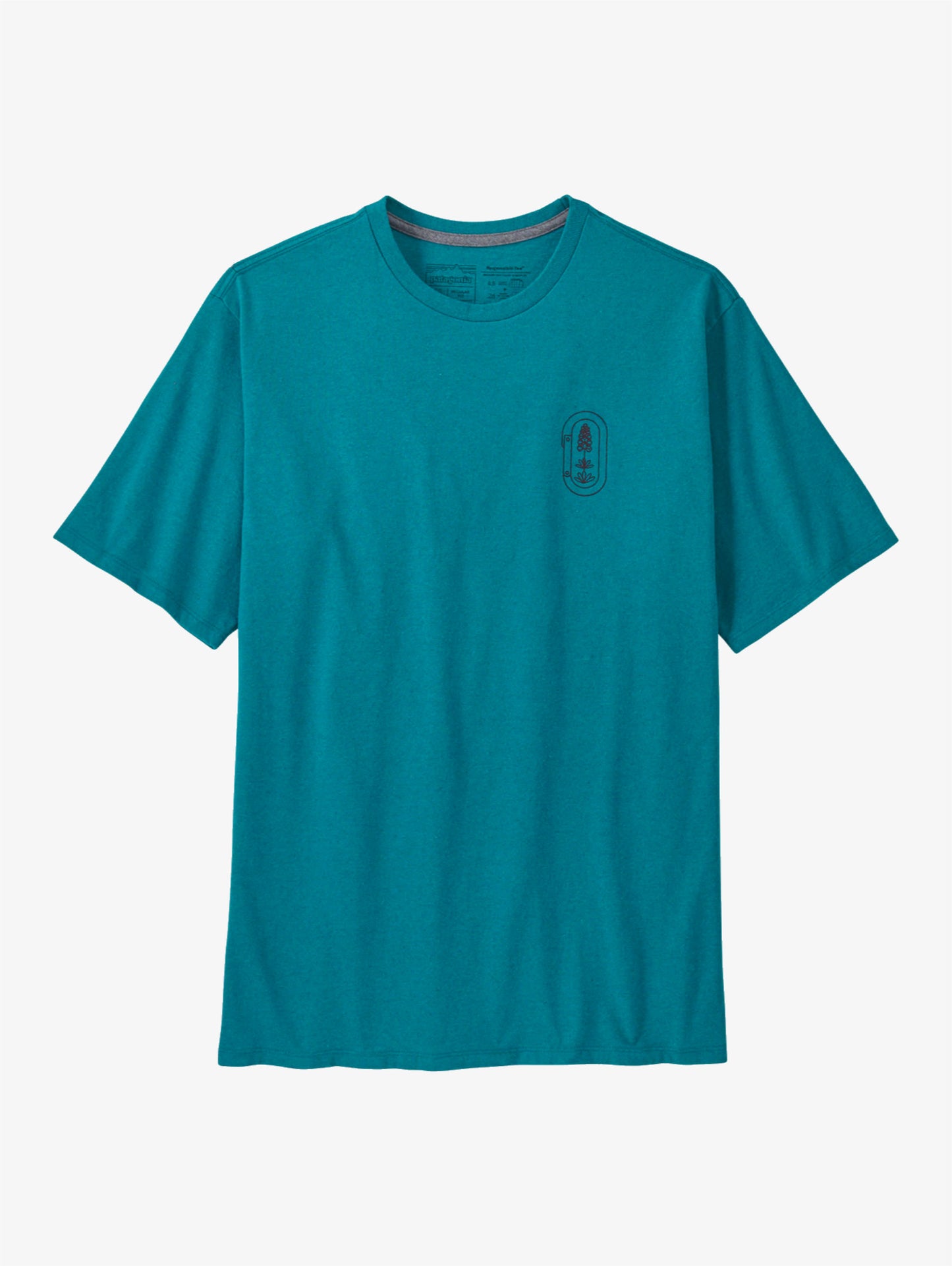 Men's Clean Climb Trade Responsibili-Tee belay blue t-shirt