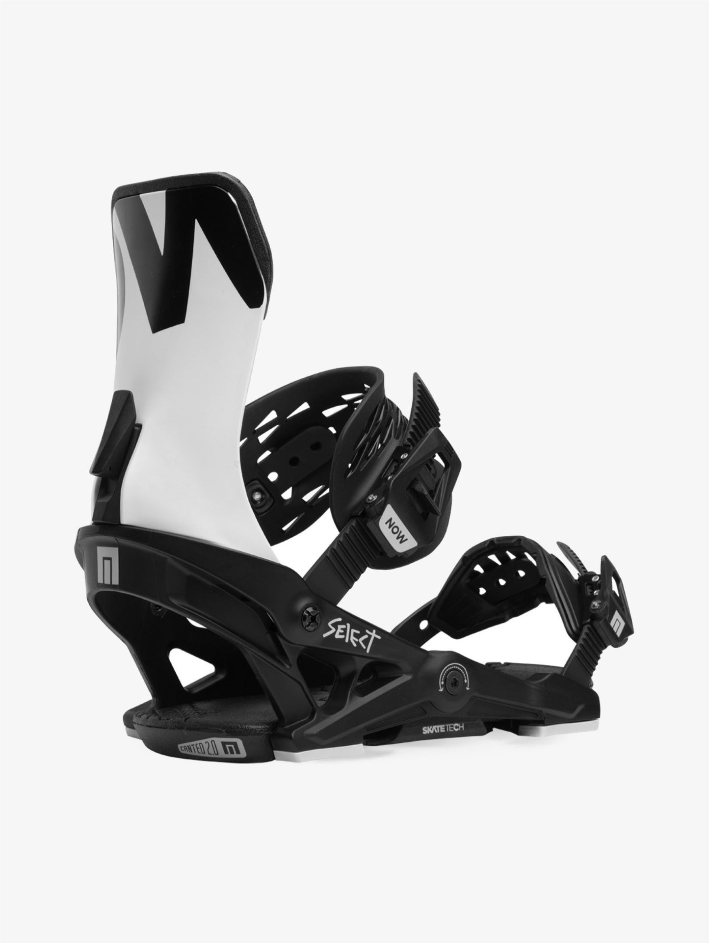 Select snowboard bindings black attacchi