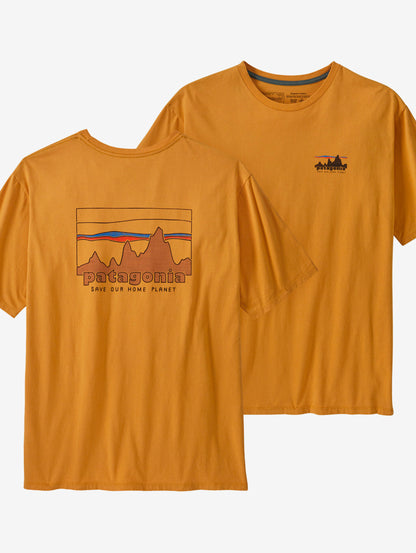 Men's '73 Skyline Organic T-Shirt dried mango