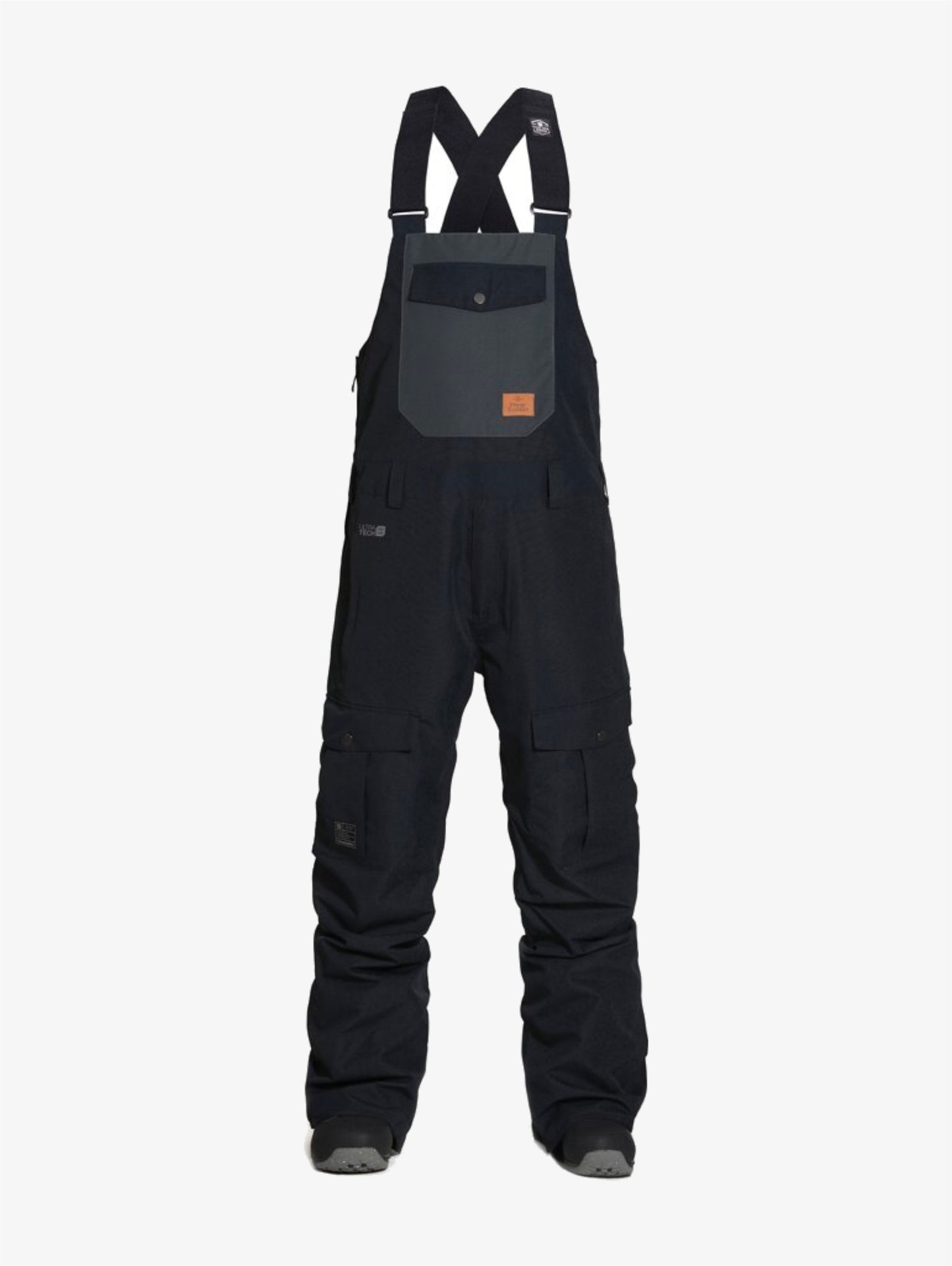 Medler men's snowboard pants black pantaloni uomo