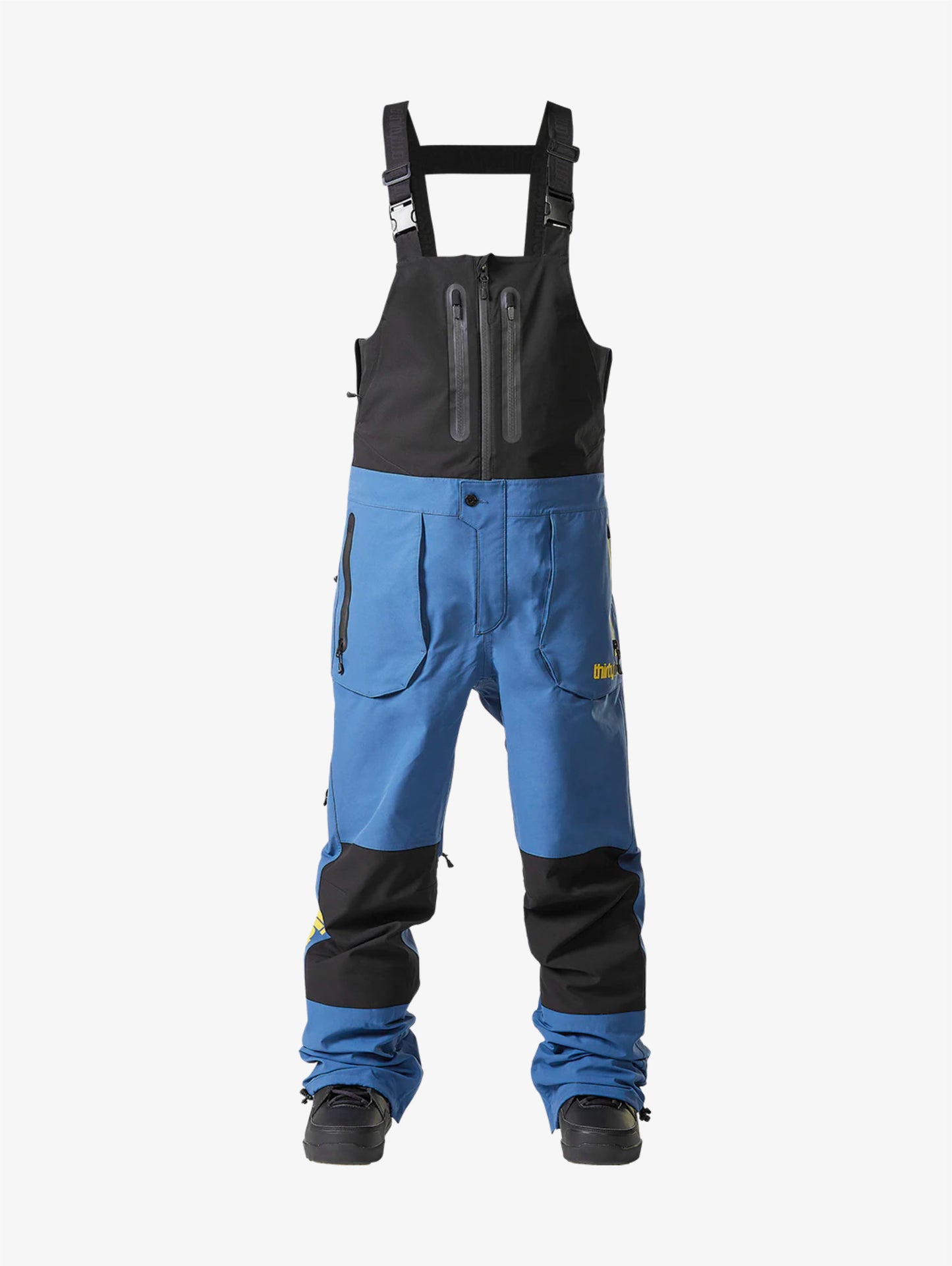 TM-3 snowboard bib blue / black