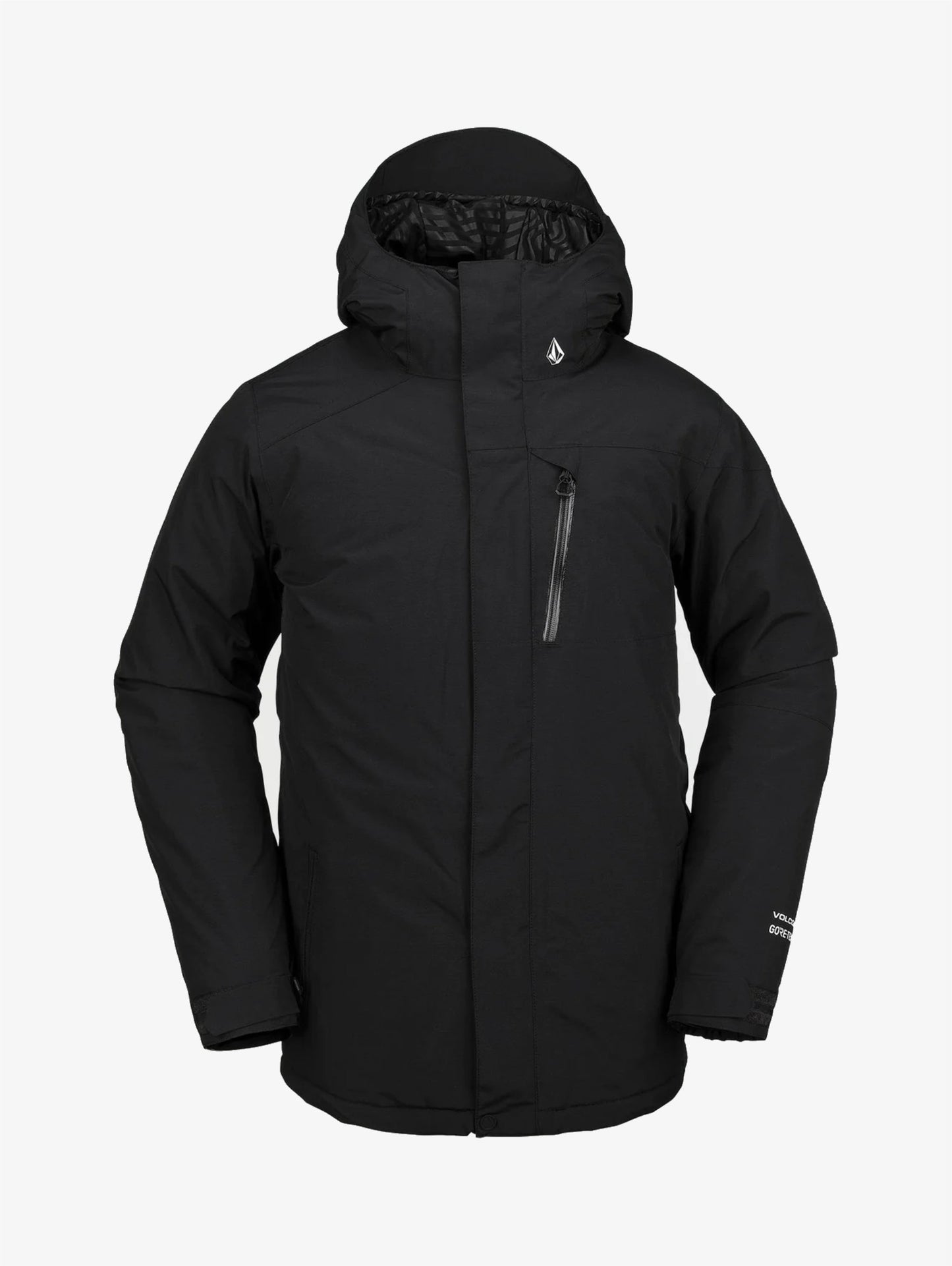 L Insulated Gore-Tex snowboard / ski jacket black