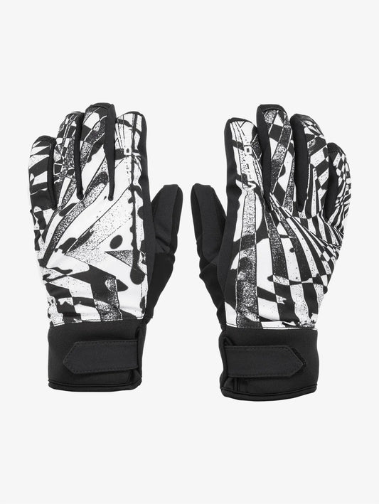 V.Co Nyle snowboard / ski gloves black / white