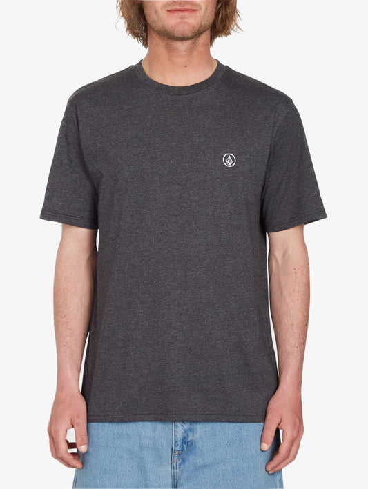 Circle Blanks Tee t-shirt heather black