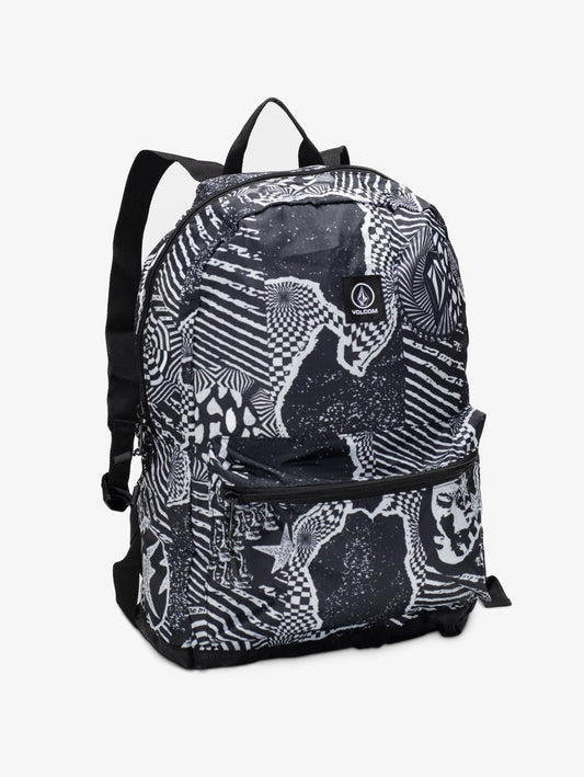 Packable Backpack black / white