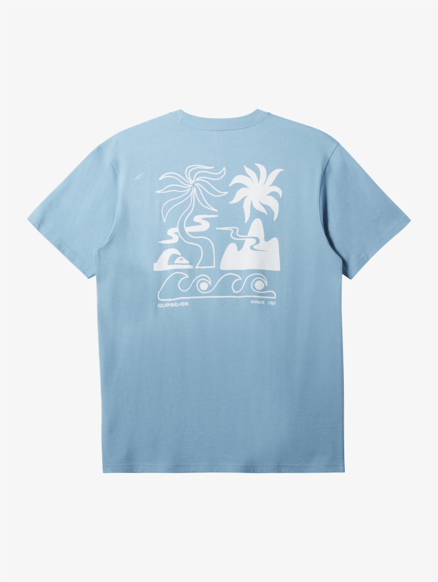 Tropical Breeze t-shirt blue shadow