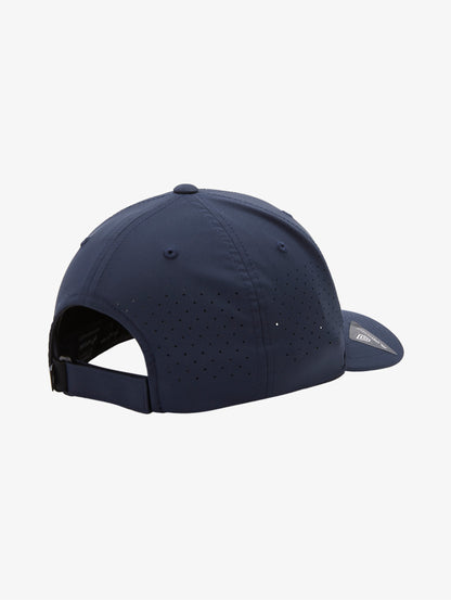 Adapted hat cappellino insigna blue