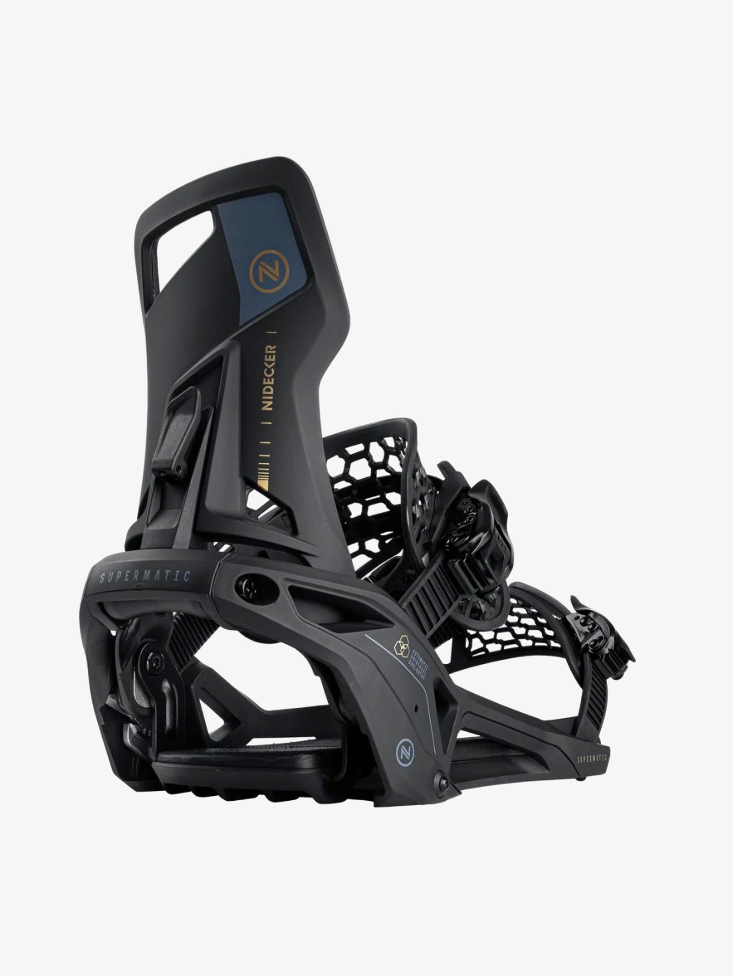 Supermatic snowboard bindings