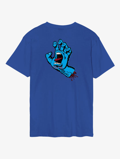 Screaming Hand Chest t-shirt Ultramarine