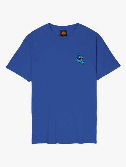 Screaming Hand Chest t-shirt Ultramarine