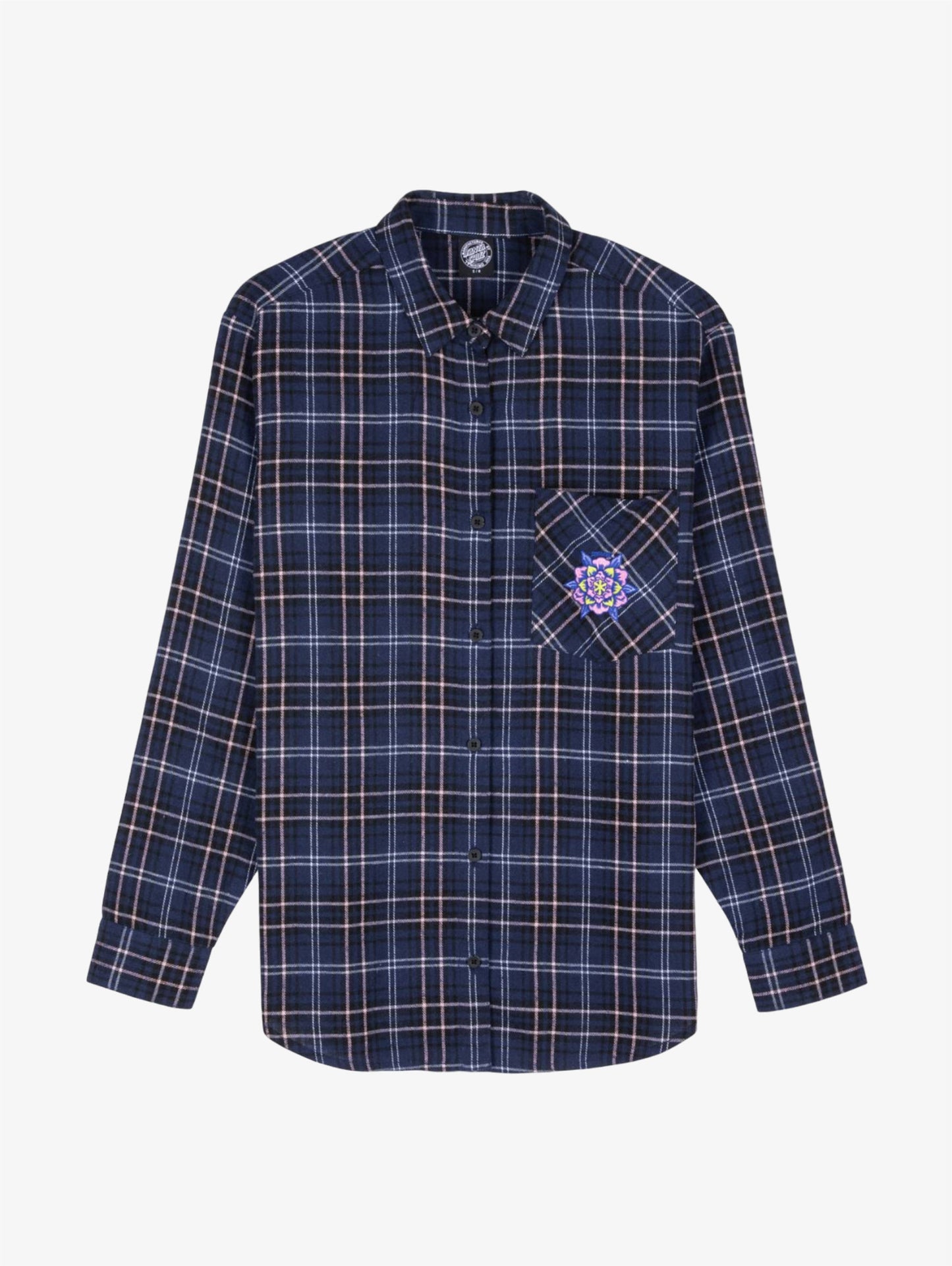 Portland LS Women's Shirt Blue Check