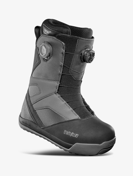 STW Double Boa snowboard boots Black / Charcoal scarponi