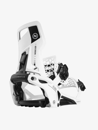 Supermatic bindings attacco snowboard White