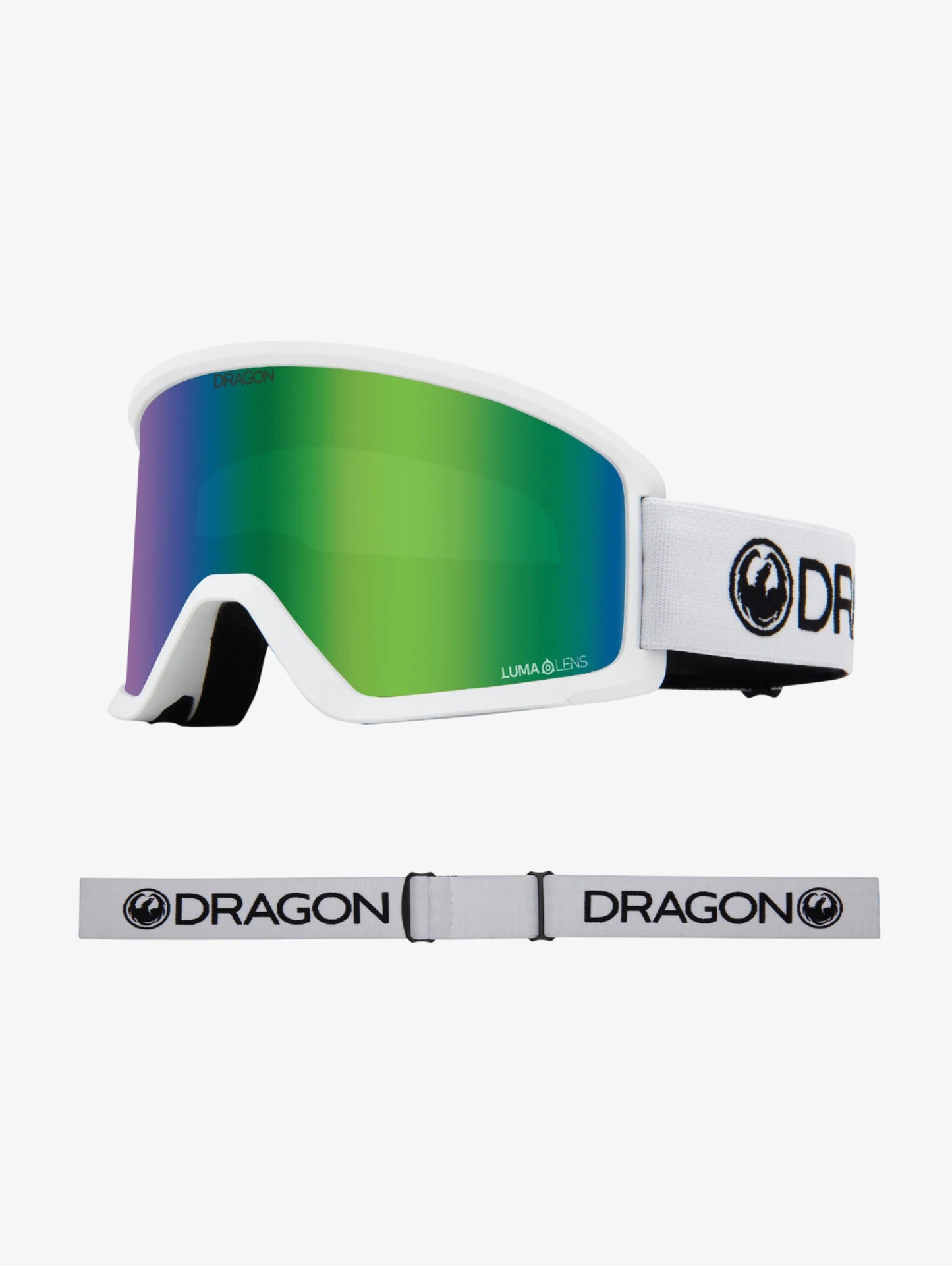 DX3 OTG maschera sci e snowboard goggles White