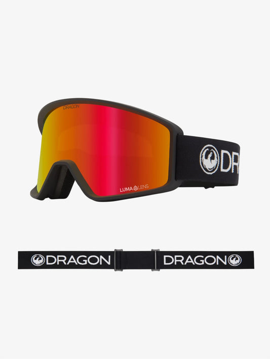 DXT OTG Ski and Snowboard goggles Black