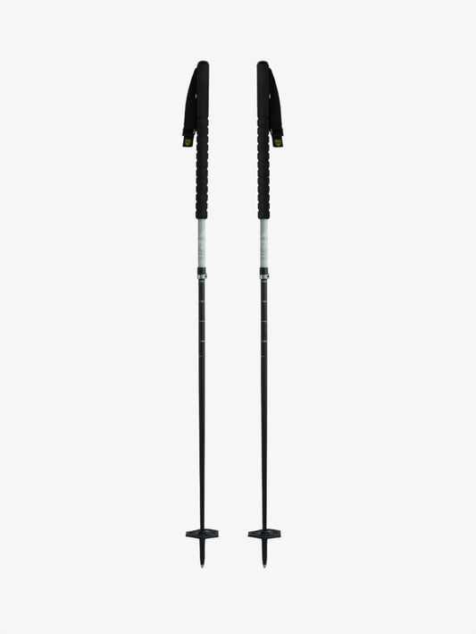 Duos Freebird ski poles Black Grey