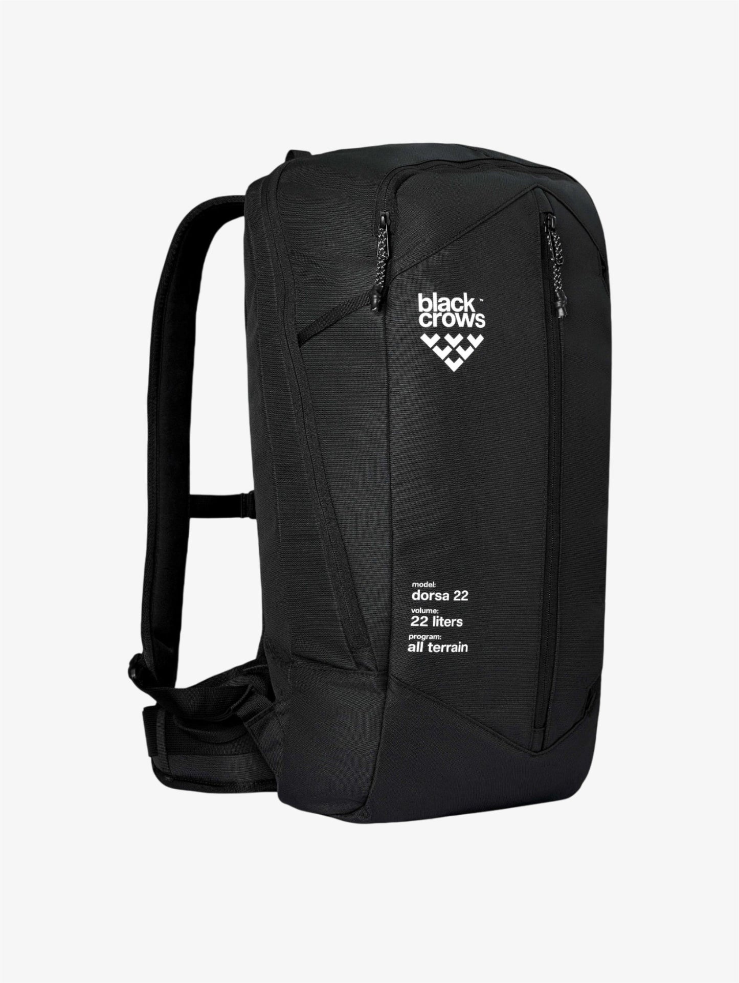 Dorsa 22 freeride backpack Black White