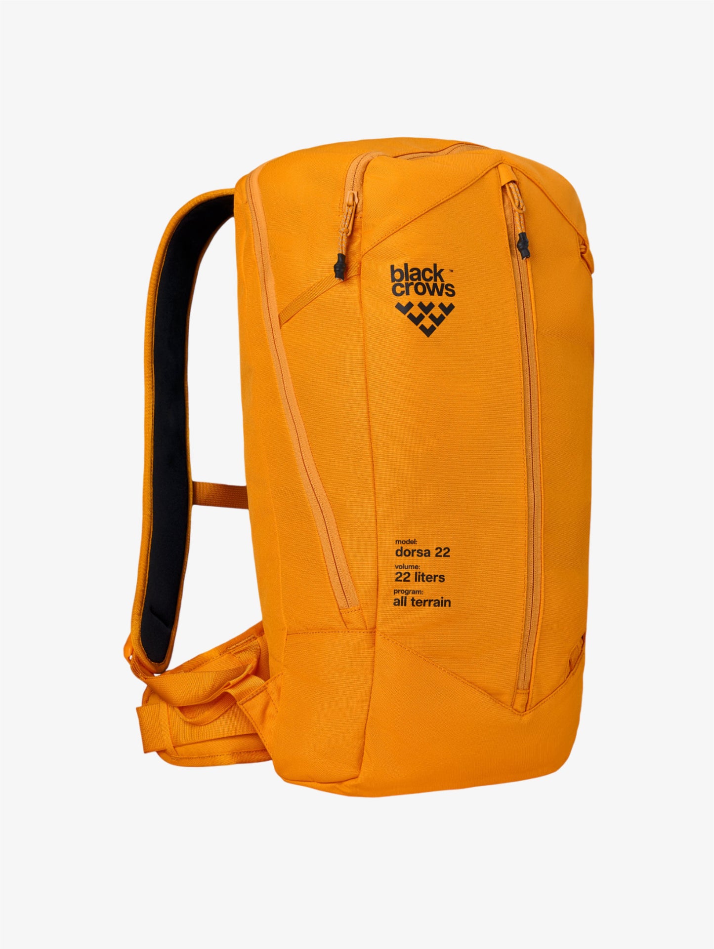 Dorsa 22 freeride backpack Mango Yellow