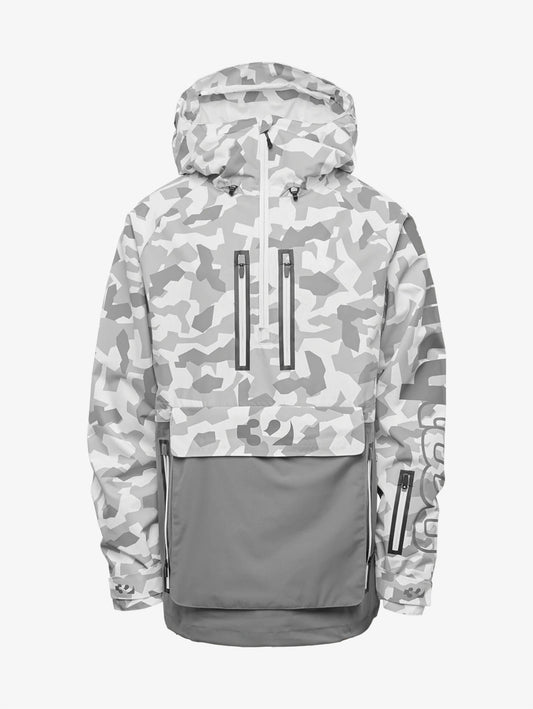 Men's Light X Walker Anorak giacca da snowboard White Camo