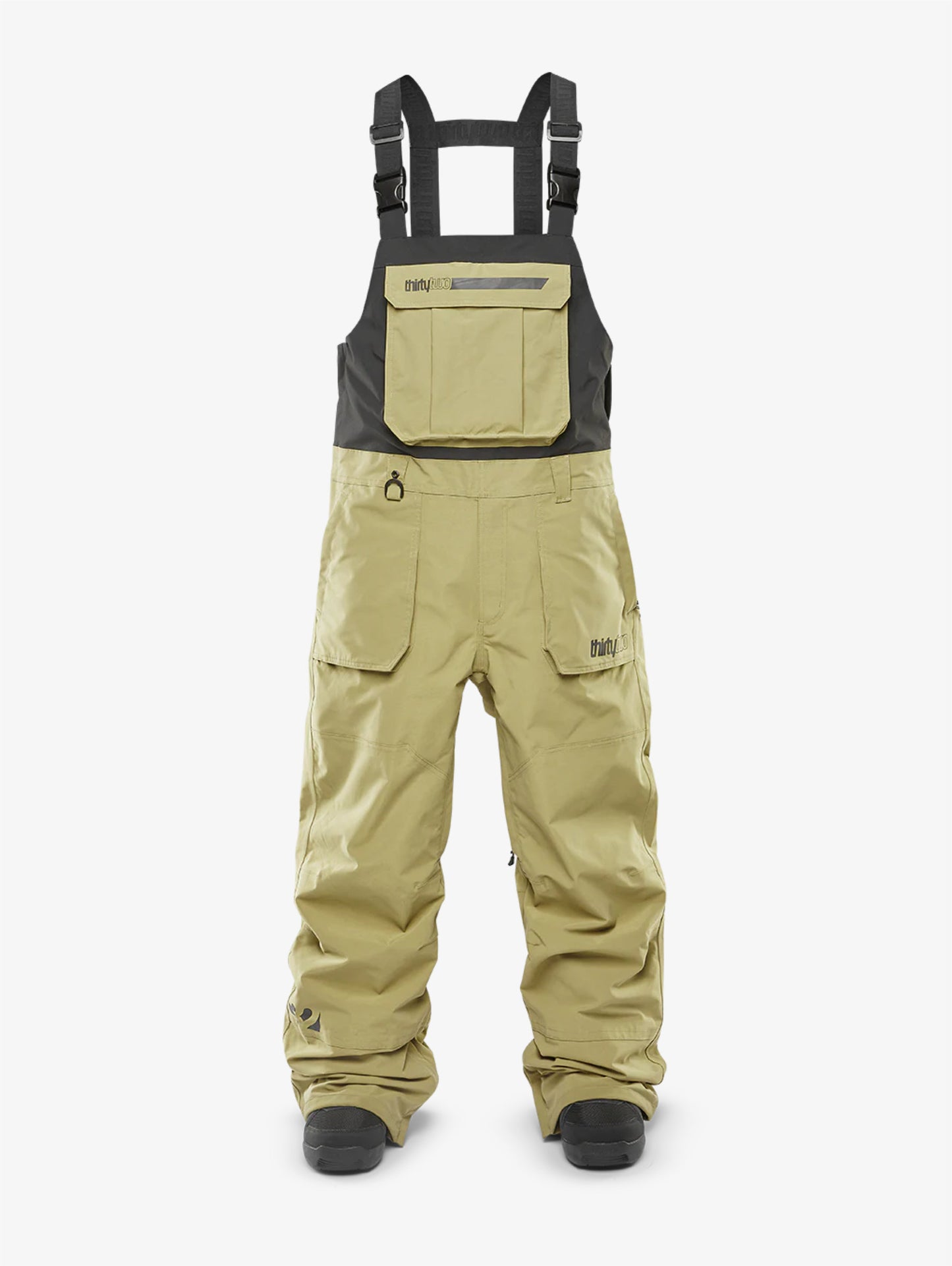 Men's Basement snowboard bib Khaki