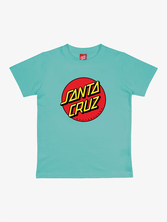 Youth Classic Dot T-Shirt ragazzo Pool Blue