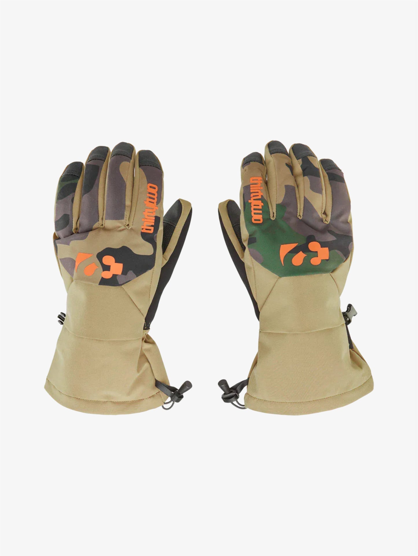 Lashed Gloves guanti snowboard Khaki