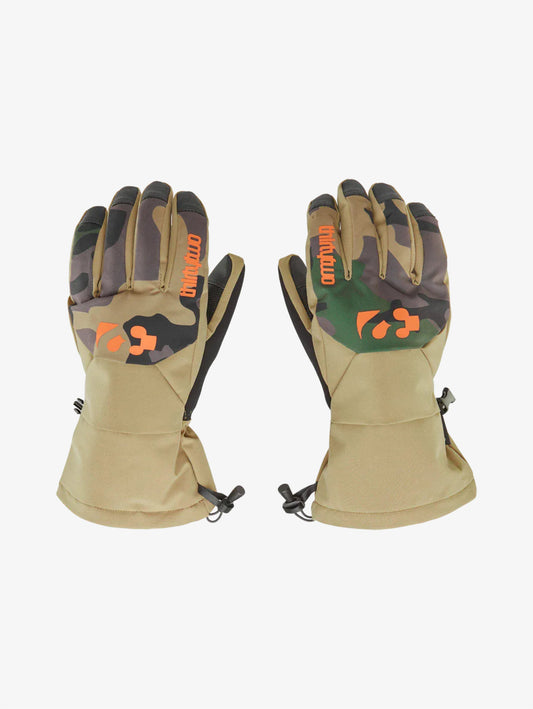 Lashed Gloves guanti snowboard Khaki