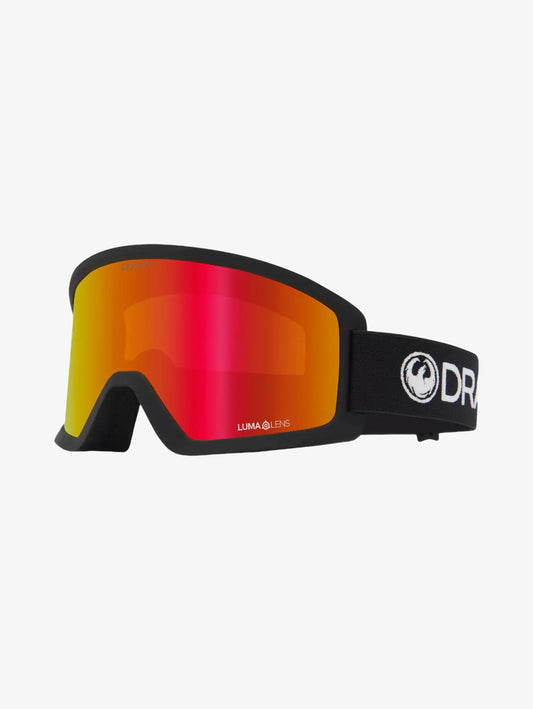 DX3 L OTG maschera snowboard Black Red Ionized Lens