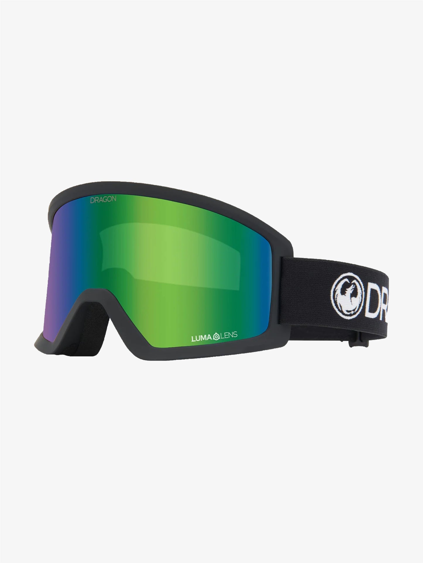 DX3 L OTG maschera snowboard Blackout Green Ionized Lens