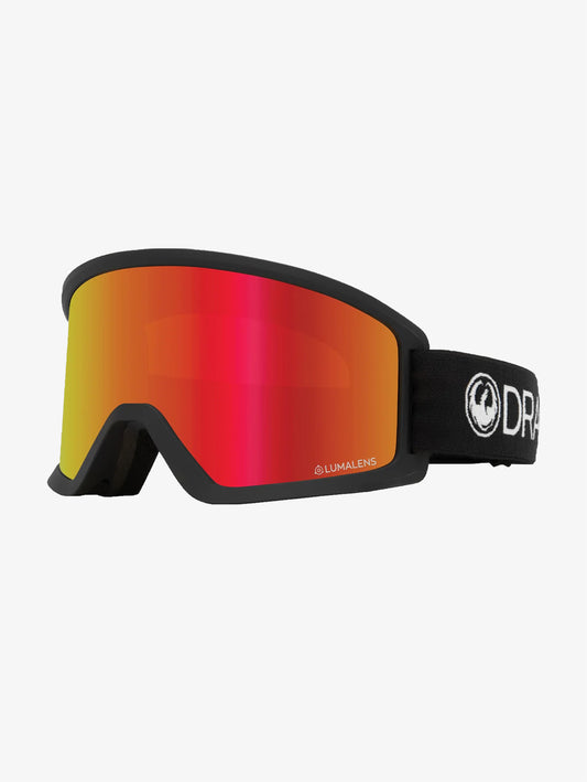 DX3 OTG maschera snowboard Black Red Ionized Lens