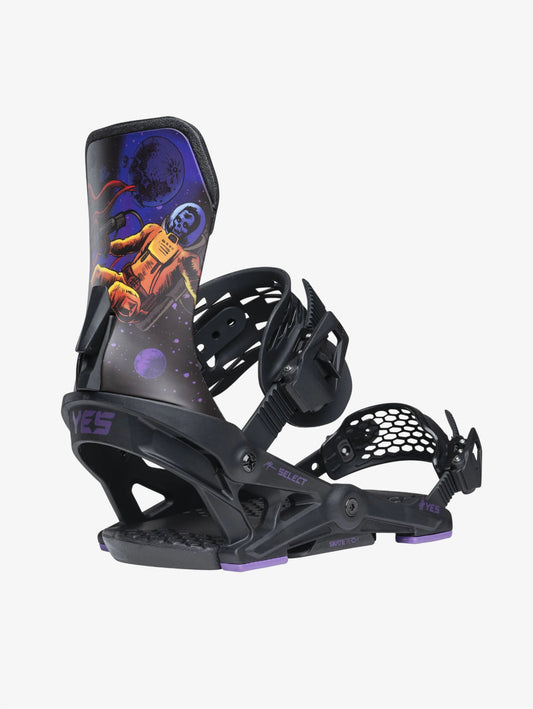 Select attacchi snowboard Kowalchuk Black