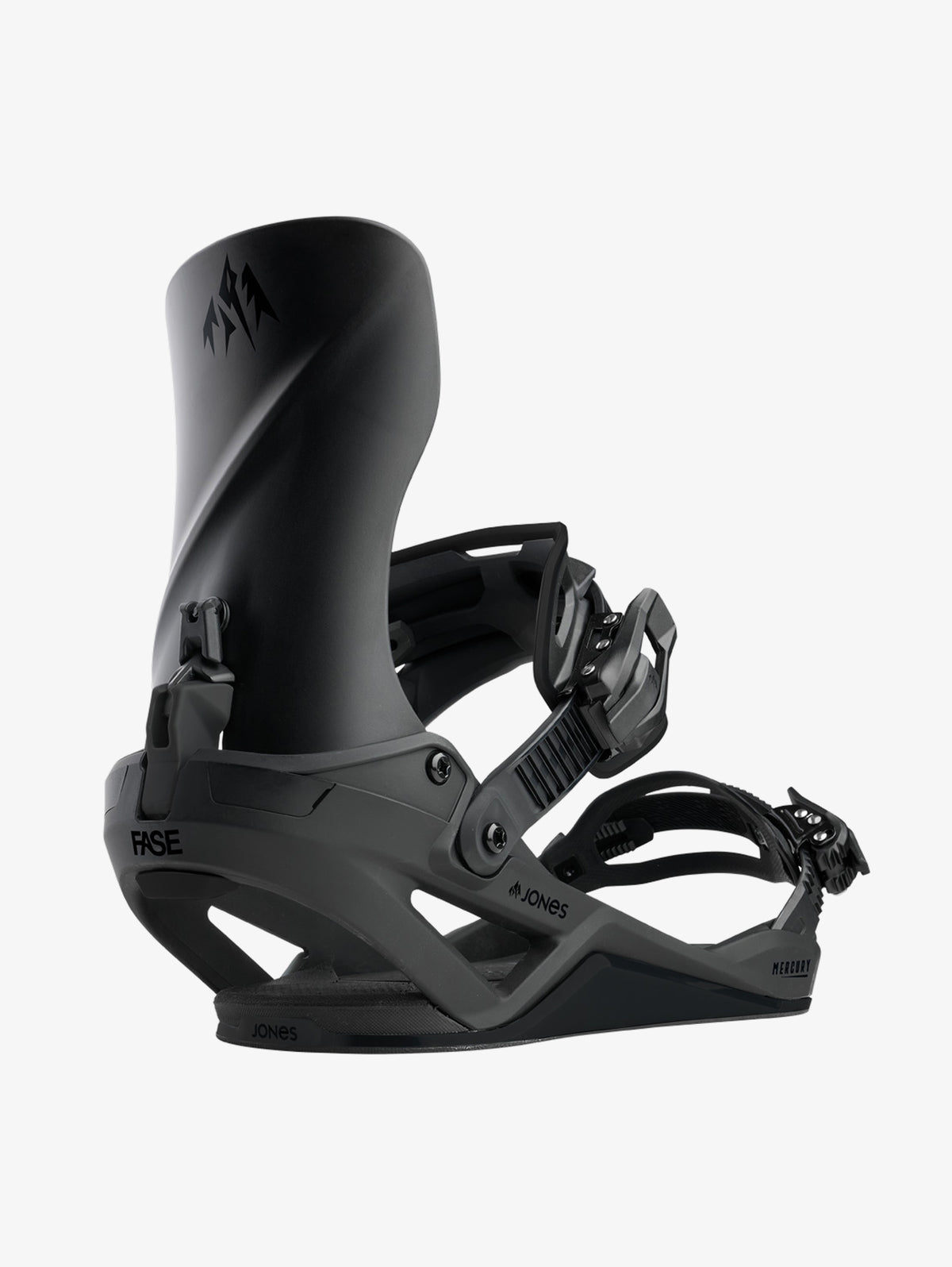 Mercury Fase Stealth snowboard bindings Black